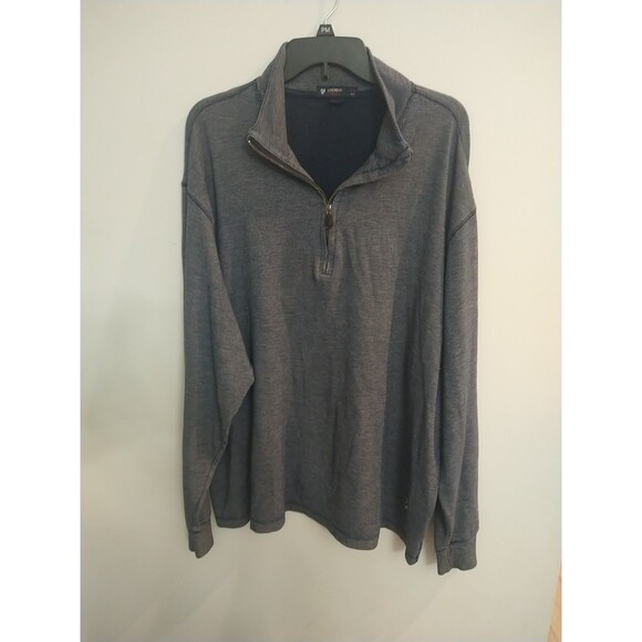 Cremieux Men's 1/4 Zip Long Sleeve Top XXL Classic Soft - Picture 11 of 12